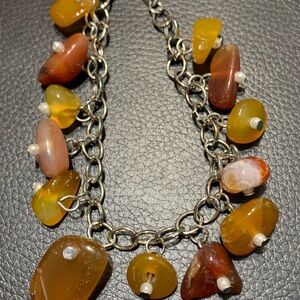 Elegant Multi-Color Agate Stone Bracelet #204